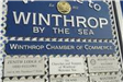 Winthrop By the Sea Sign