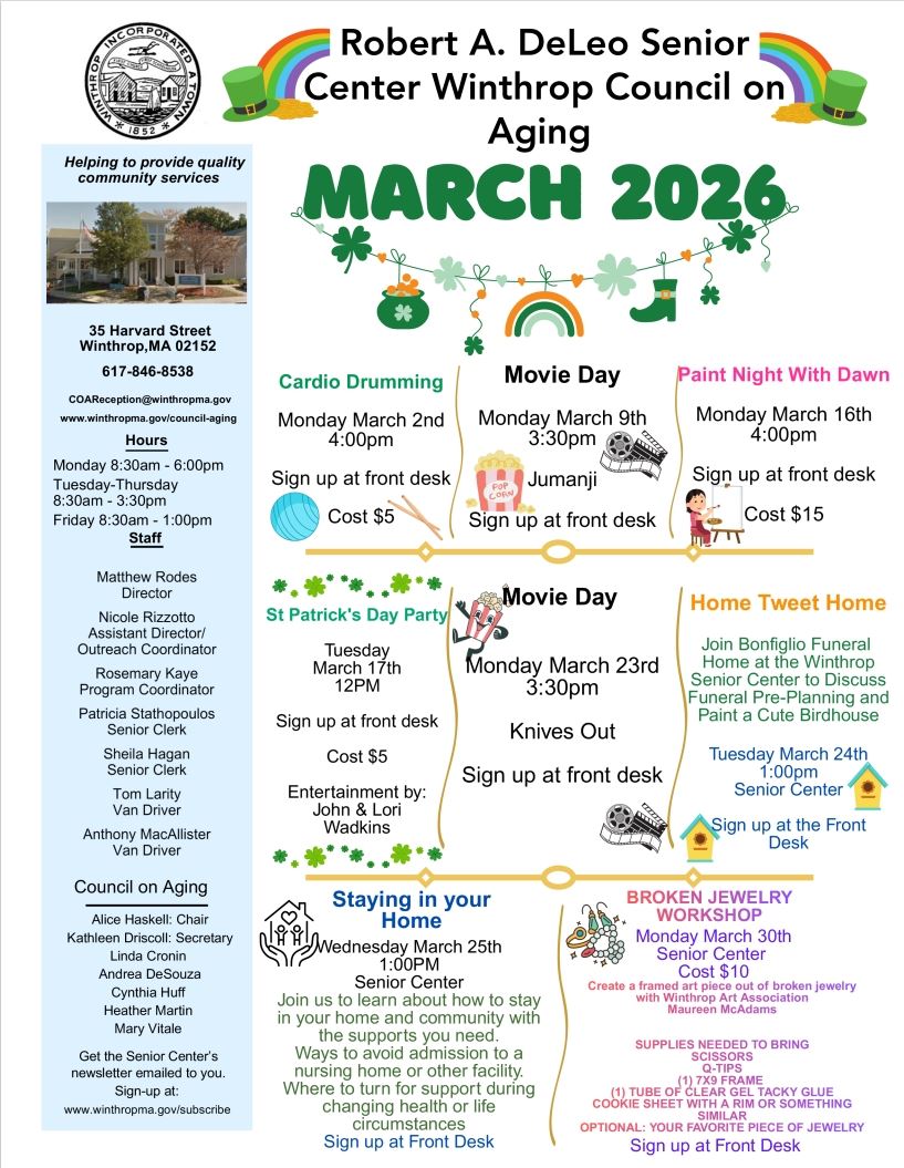 March 2026 Newsletter