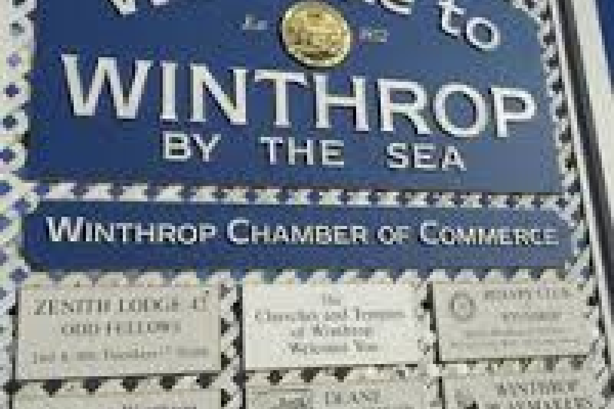 Winthrop By the Sea Sign