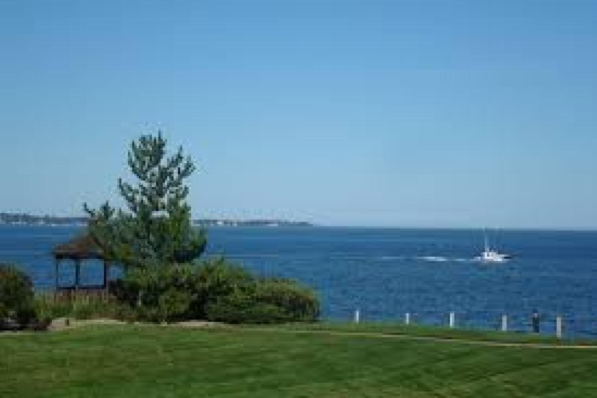 Looking out at the water