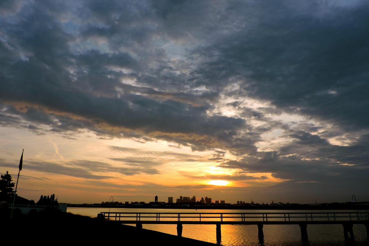 Morning Sun from the Foot of Loring Road