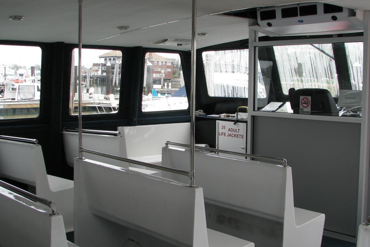 Seats inside of the Valkyrie